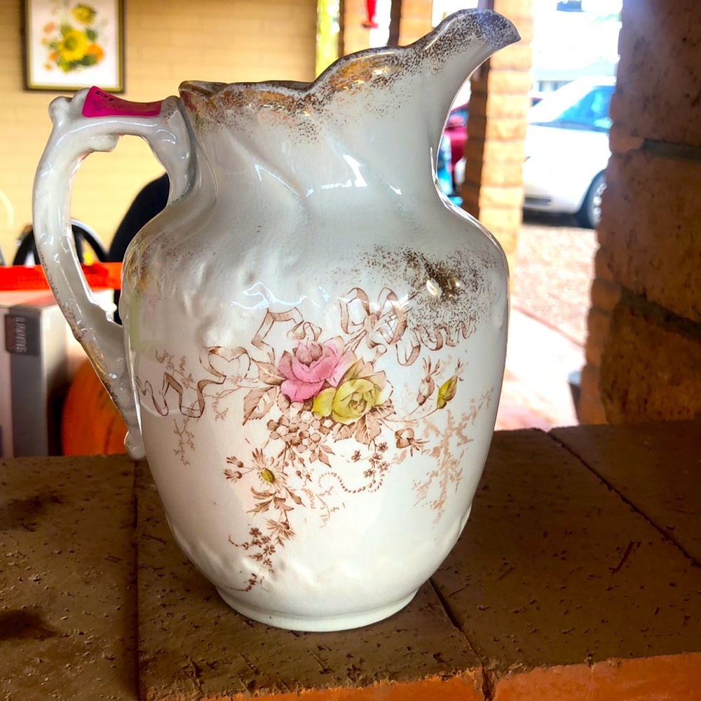 Crown Semi-Porcelain Warranted Pitcher